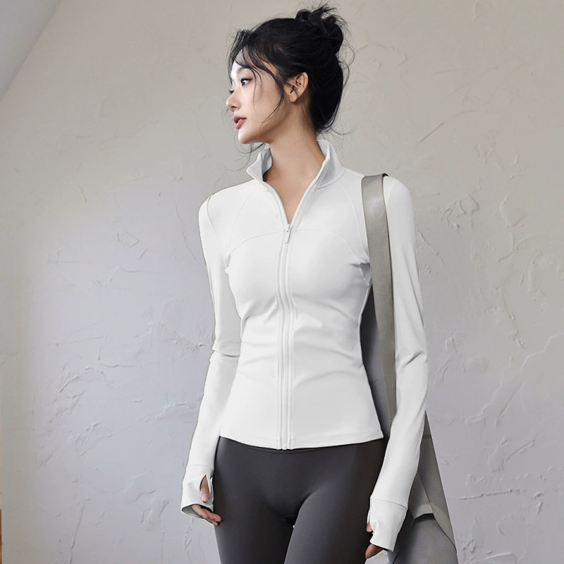 Спортивная куртка Lulu, профессиональная быстросохнущая тренировочная кофта, фитнес-одежда, длинный рукав, женская спортивная одежда для бега на открытом воздухе, одежда для йоги, спортивный костюм