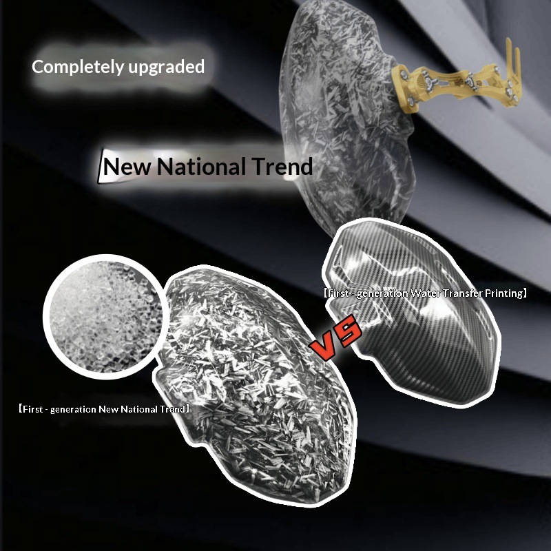 Cross-Border Exclusive Supply of Electric Vehicle Fender Modification Parts, Carbon Fiber Rear Fenders for the First, Second, Third, and Fourth Generations, Niu Ninebot, and Children's Models