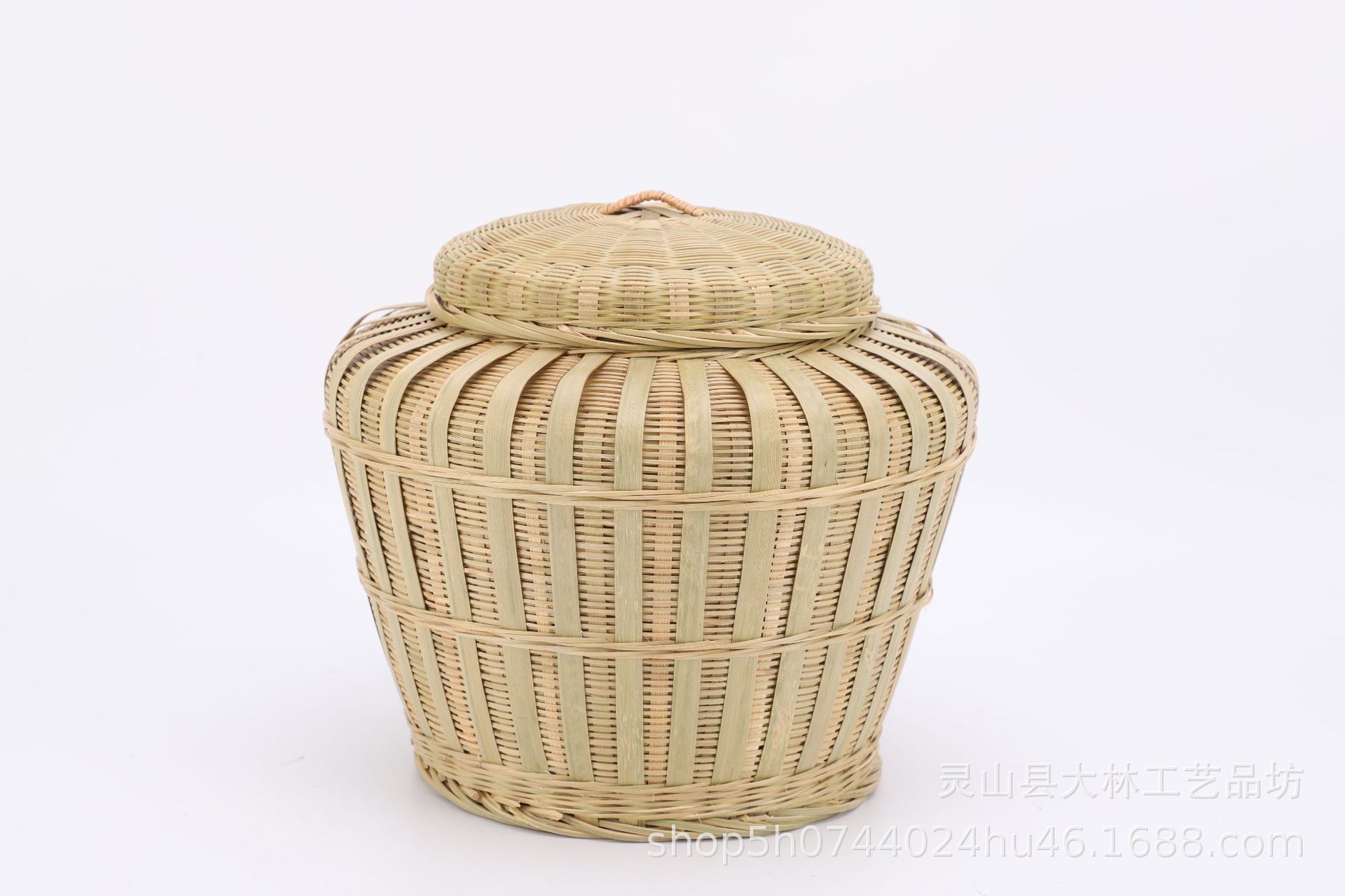 竹编竹篓有盖竹筐收纳储物盒子工艺品茶叶篓茶点盒-阿里巴巴