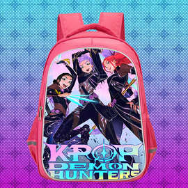 猎魔女团-k-pop demon hunters粉色书红包红色书包跨进热卖可爱风