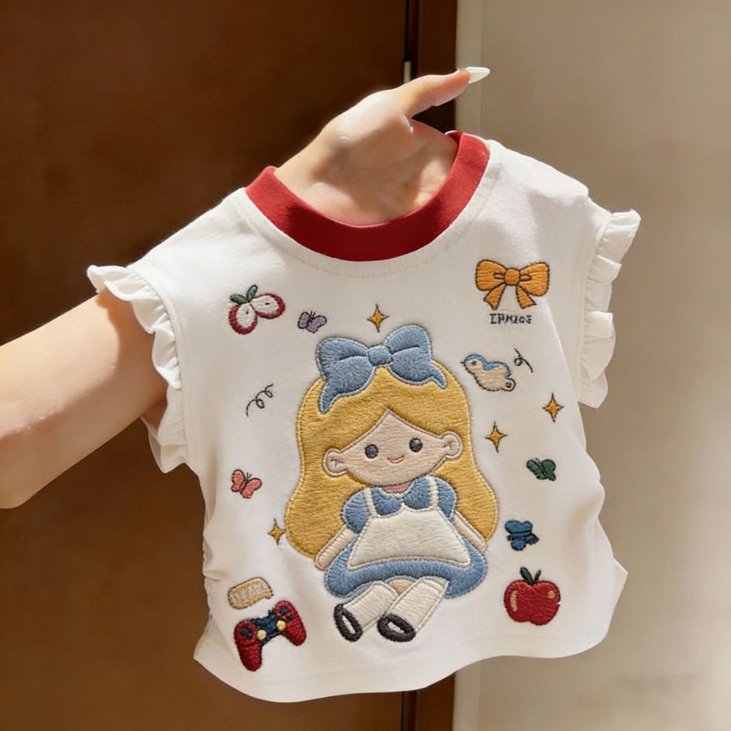 Summer cartoon cute children's vest