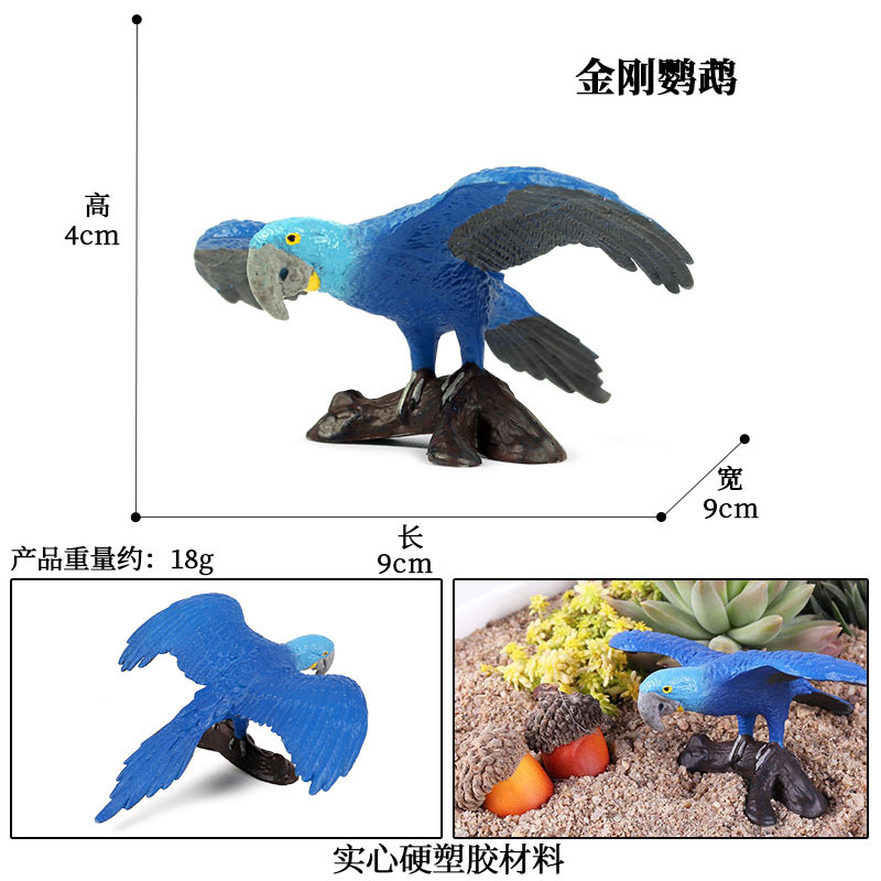 Blue Wings Parrot [0.018kg]