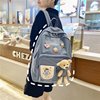 solar system Harajuku fresh Korean Edition ins Cute girl chic Backpack Students backpack Son of a schoolbag