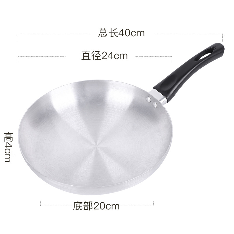 Nuevo cross-border casero de aluminio de aluminio antiadherente ollas de aluminio al por mayor caja de regalo de aluminio de aluminio práctica