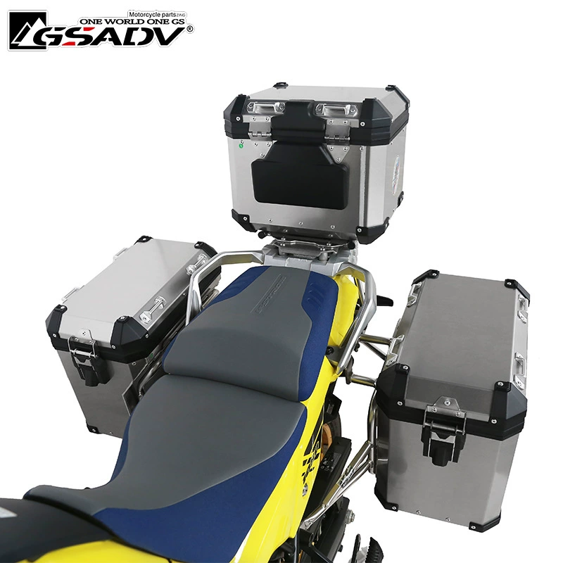 GSADV Подходит для Suzuki DL1050XT три коробки V-Strom трехблоковый модифицированный хвостовый бокс крайние боксы алюминиевый сплав