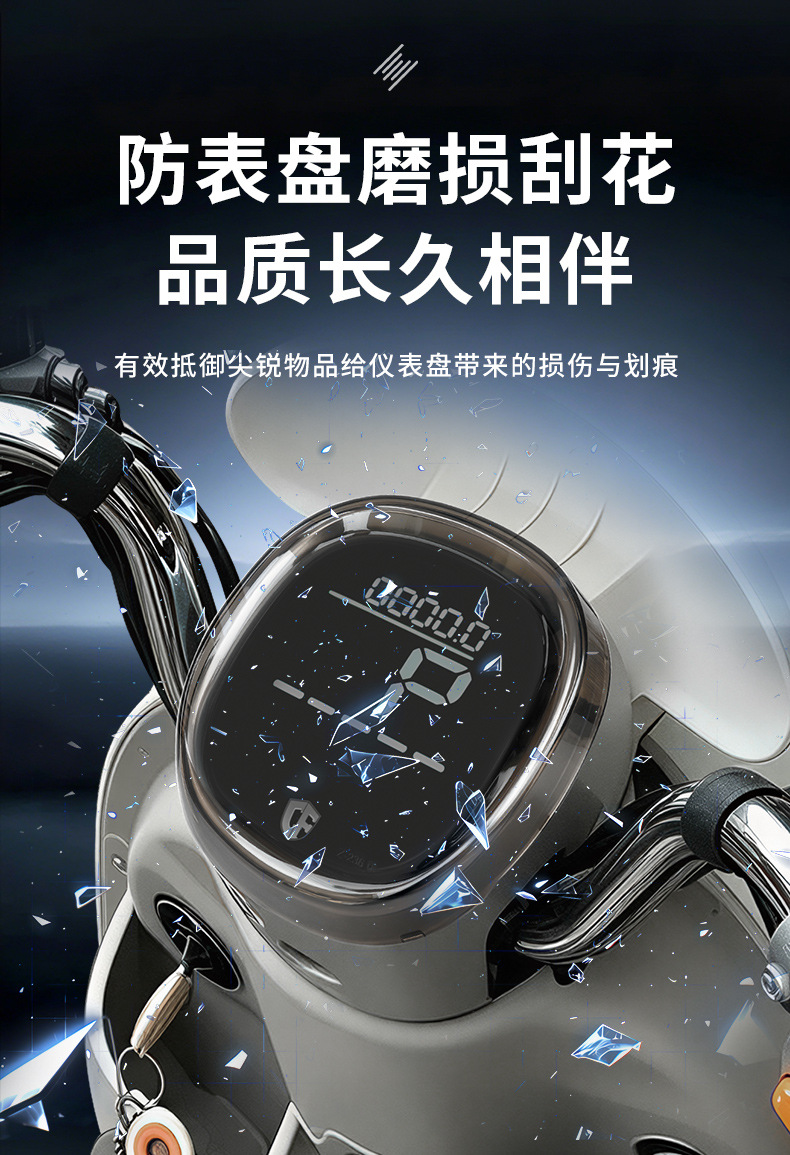 Suitable for Tailin Fanhua mini modified instrument cover Mengcai GC6/Bubble/Dudu screen protector HD