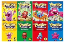 �n����Ȼƴ�x�̲�Phonics Monster�ڶ���W����+������1-4����ӡ