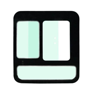Yimeng Mountain Glass Factory Engineering Vehicle Car Rv Integrated Side Door Sliding Window Tempered Glass Integrated Door