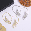 Fashionable design ear clips, earrings, European style, trend of season, light luxury style, no pierced ears, wholesale