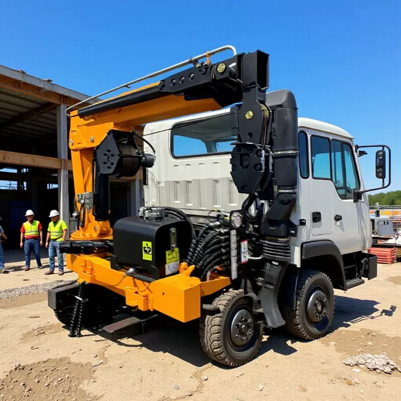 【程力集团】出口Palfinger三一帕尔菲格折叠臂起重机