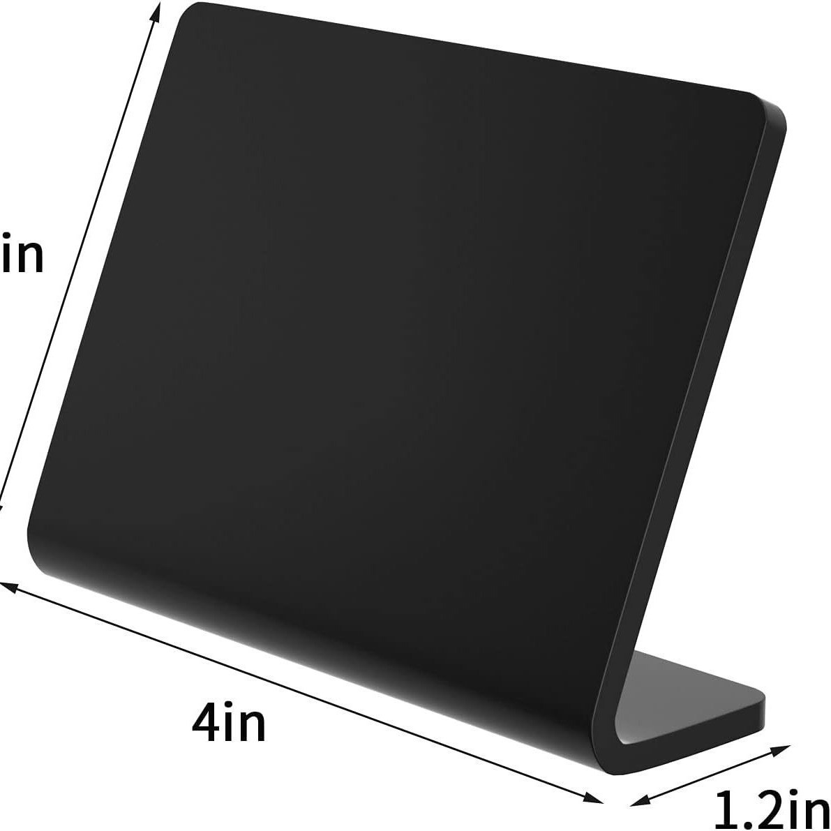 现货跨境热销亚克力L型迷你小黑板 标牌婚礼标牌产品价格展示牌