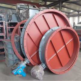 电动蝶阀 管道闸阀 烟道启闭阀 泊头友诚圆口DN600通风蝶阀