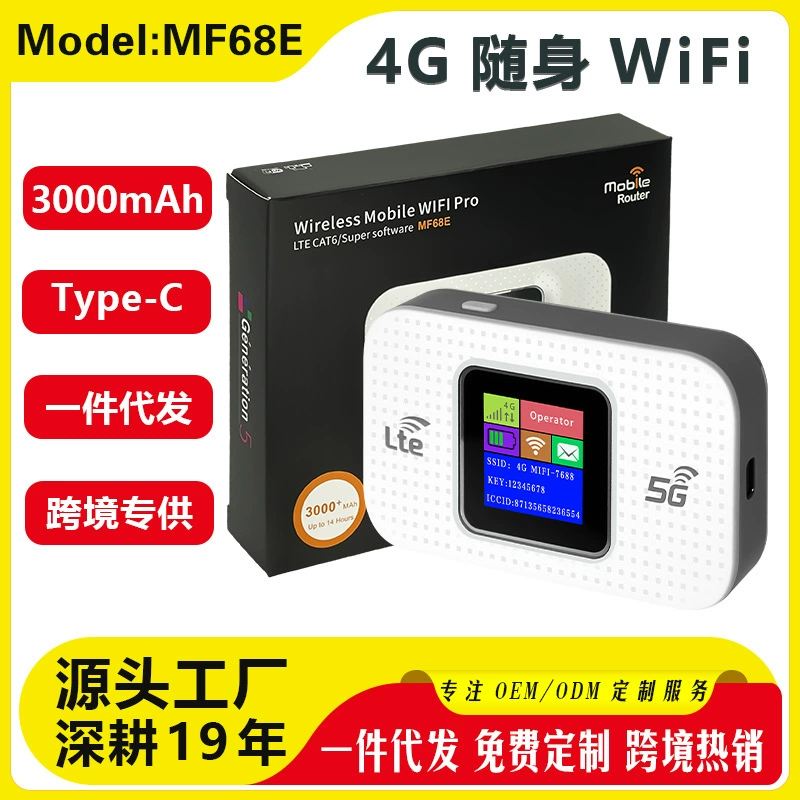 Портативный 4G Wi-Fi роутер для автомобиля с поддержкой SIM-карты MIFI