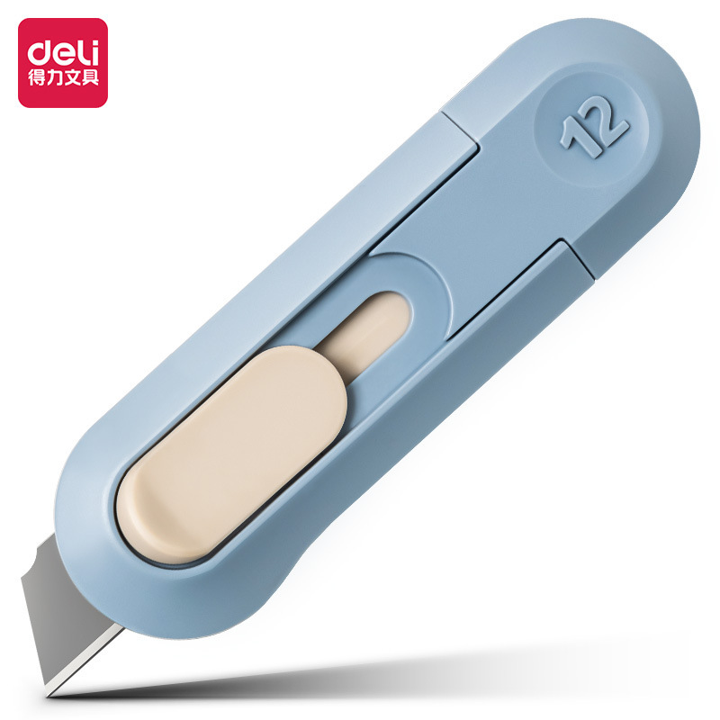 Deli NS065 ミニポータブルユーティリティナイフ壁紙ナイフエクスプレスナイフ彫刻ナイフ小さな高価値アーティファクト美術学生|undefined