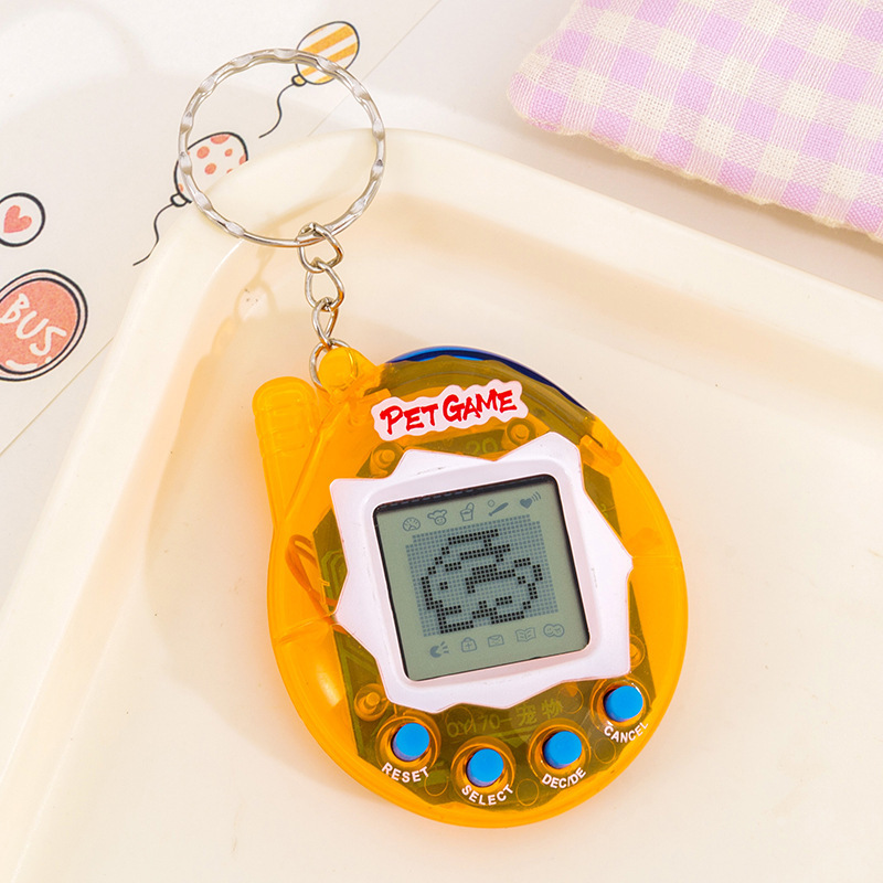 Retro orange Tamagotchi