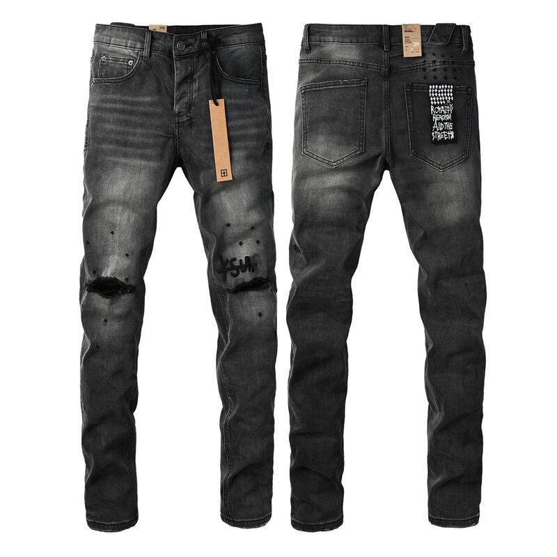 Men's Jeans American Style Slim Fit Skinny Jeans Trendy Brand Ripped Patch Temu Jeans 3034 Men's Jeans American Style Slim Fit Skinny Jeans Trendy Brand Ripped Patch Temu Jeans 3034
