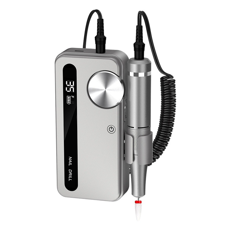 Máquina rectificadora de uñas transfronteriza portátil recargable removedor de uñas amoladora de uñas Máquina rectificadora de uñas dos en uno manicura especial