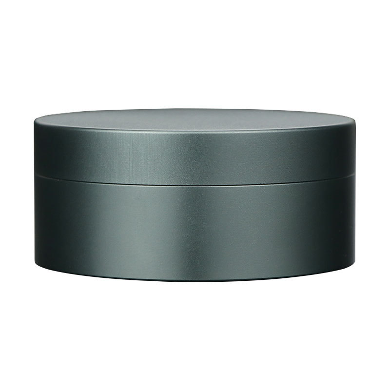 Aleación de aluminio caja de almacenamiento portátil de viaje pequeña píldora caja de moda impermeable a prueba de humedad sellado tarro de té