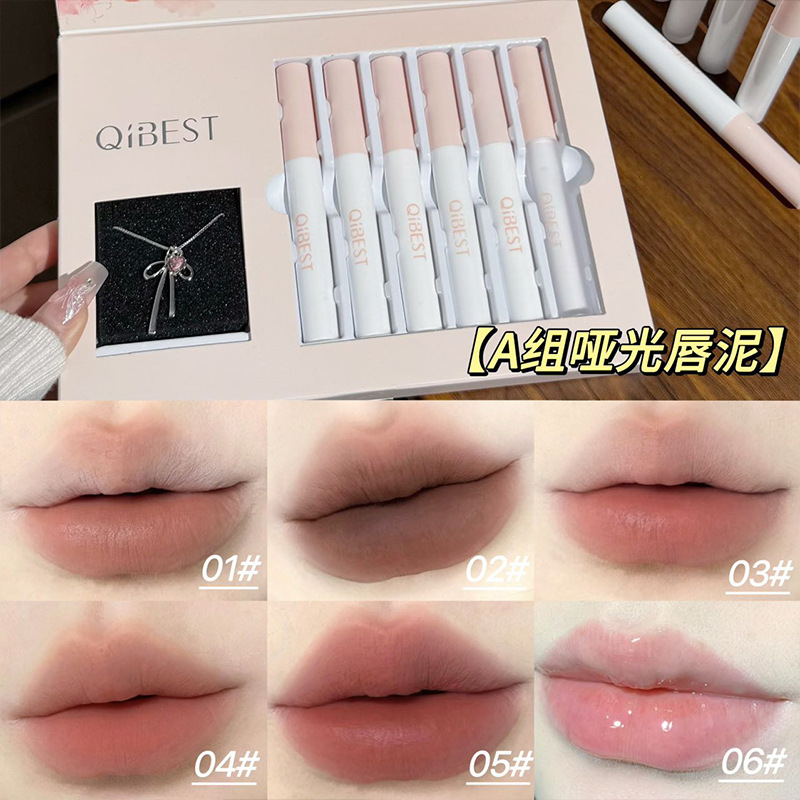 QIBEST nuevo producto Sakura Mel Boxes Lipstick