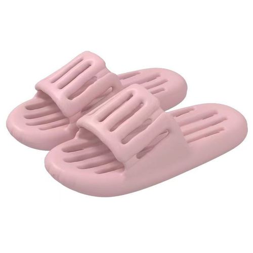 Bathroom Leaking Slippers for Men - Summer, Lattice, Quick-Drying, Shower Waterproof, Anti-Slip Home Indoor Slippers without Odor