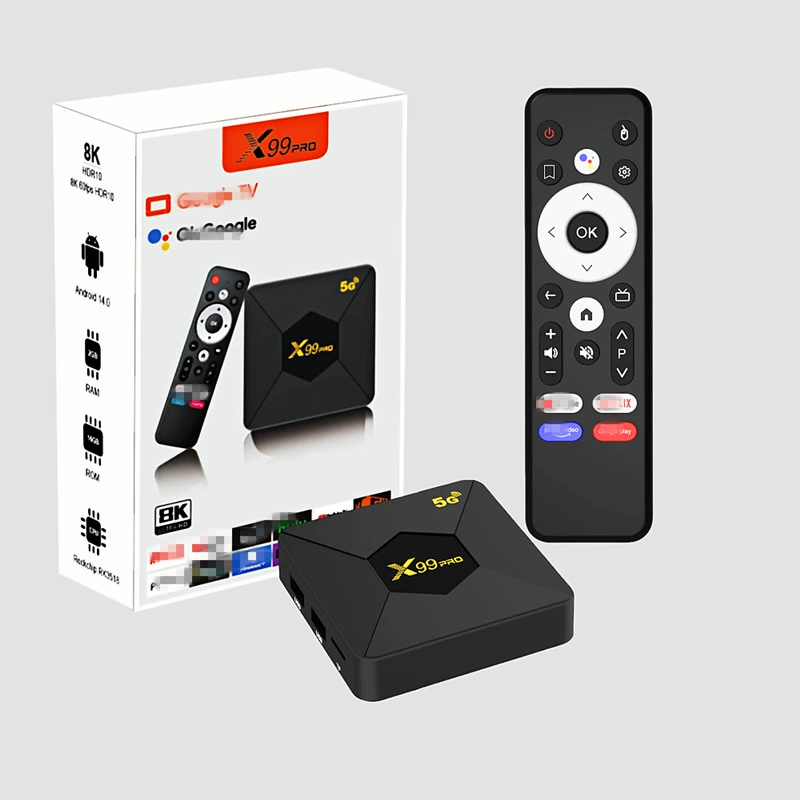 Cross-border x99 pro RK3518 набор коробка 2ГБ/16Г Android 14.0 4K HD плеер TVBOX