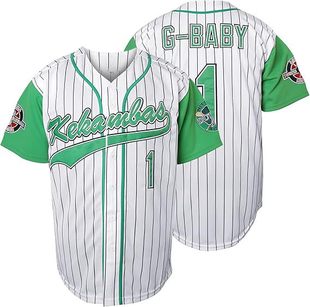Europe and the United States Amazon Hot Stitching Film Baseball Suit Cross-border Trade Digital Printing Baseball Suit No. 1 Retro