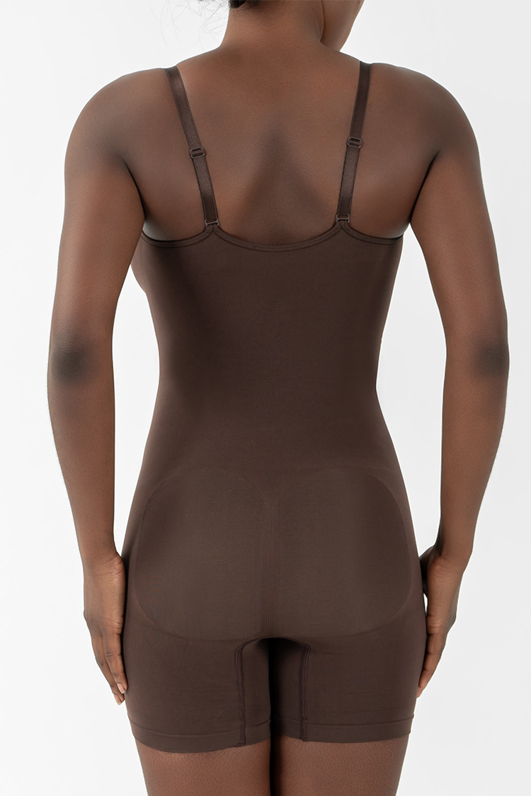 Seamless Bodysuit Shapewear Tummy Control And Butt Lifting Shaper_voghion.com