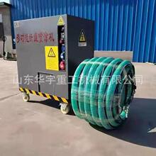 华宇供应地下室保温材料喷涂机 多功能纤维喷涂机 地下室顶棚喷涂