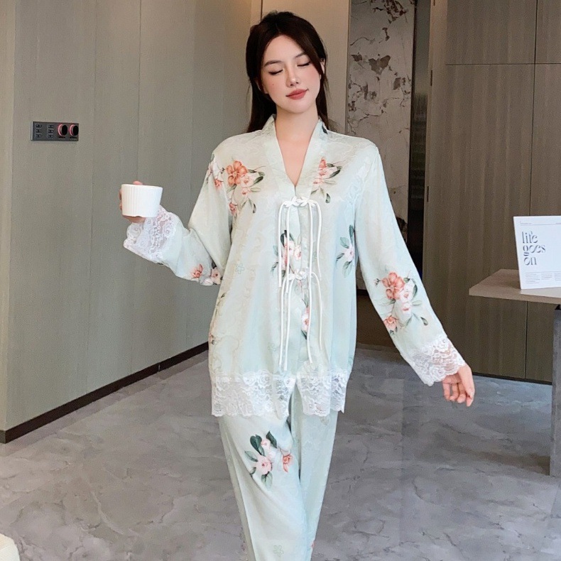 B0605 700K ĐỒ NGỦ NỮ LINTDC DÀI TAY THỜI TRANG NỮ ĐỒ NGỦ HOẶC MẶC NHÀ G02 SẢN PHẨM MỚI