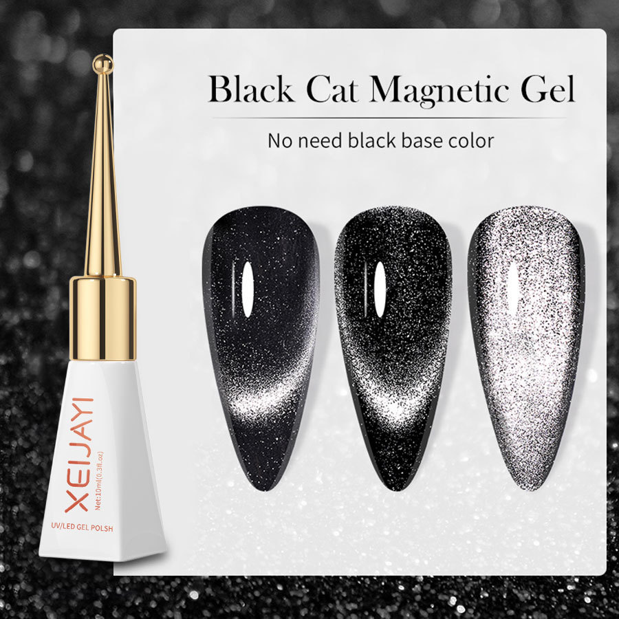 Esmalte de Uñas Gel Ojo de Gato Secado Rápido, Refuerzo para Salón de Uñas