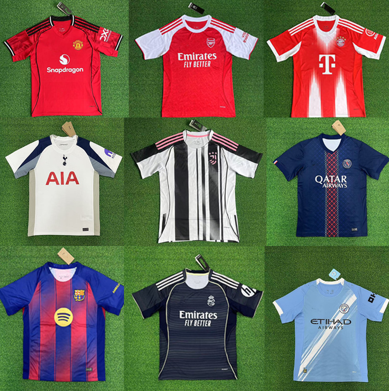 2526 Football Jerseys Fans Inter Milan H Manchester Tottenham Arsenal Chelsea Boca Ac Inter Milan Tottenham Jerseys Wholesale