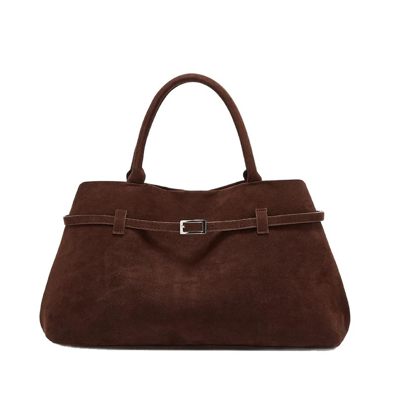 Retro matte handtas met grote capaciteit casual tote tas_voghion.com