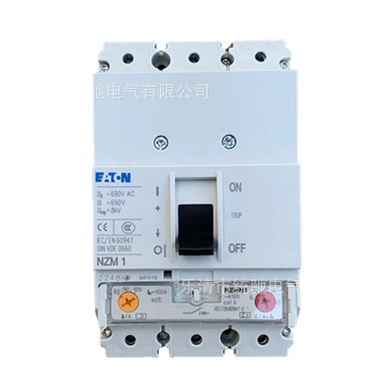 EATON/伊顿 NZMN1-A100/80-AS塑壳断路器100A80A 50kA 146607