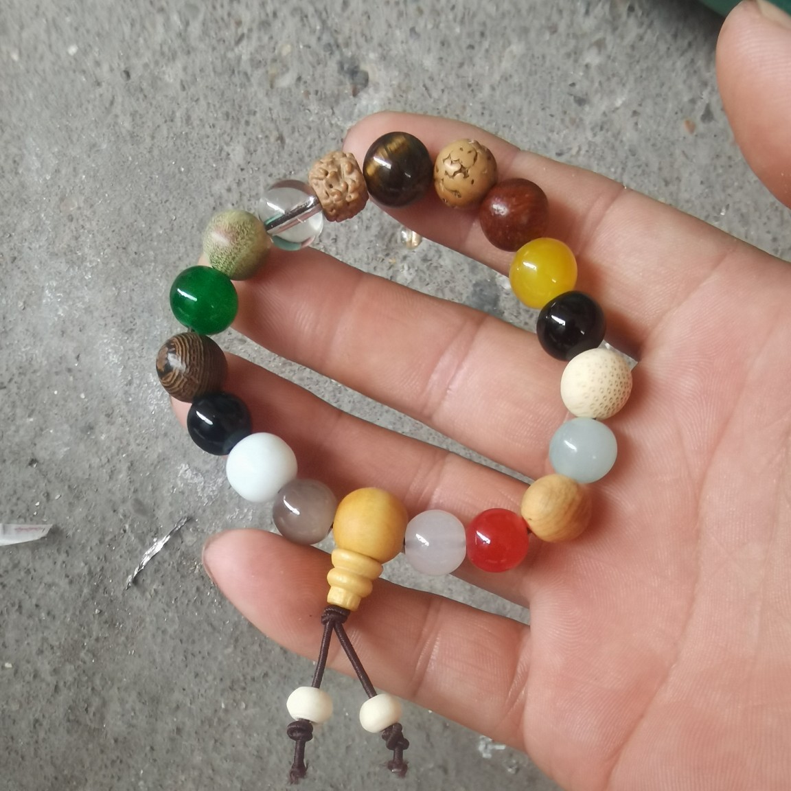 fashionable agate bracelet for men and women