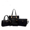 Set, fashionable purse, one-shoulder bag, capacious phone bag, city style