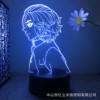 The Avengers, night light, creative touch table lamp for bed, lantern, 3D, creative gift, remote control, 16 colors