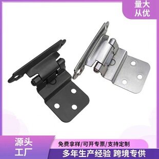 Cross-Border Hot-Selling American Spring Hinges for Doors and Windows, Cabinet Connectors, Hydraulic Buffer Self-Closing Hinges, Self-Closing Hinges