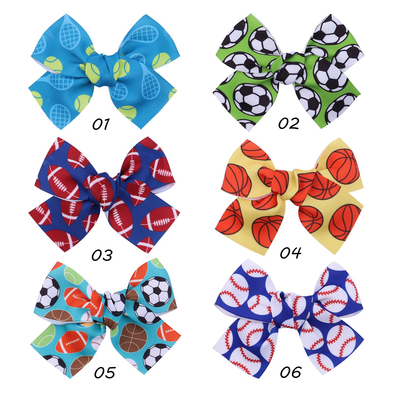 Spring And Summer Printing Bow Hairpin Cute Girl Tie Ponytail Headdress Wholesale display picture 1