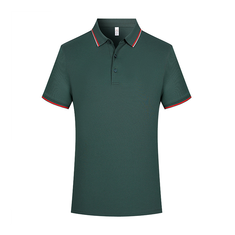 Polo de Trabajo para Hombre, con Cuello en Bloques de Color, Antibacteriano, Fresco al Tacto, de Poliéster y Algodón, Estilo Ejecutivo, Sensación de Alta Gama, Personalizable