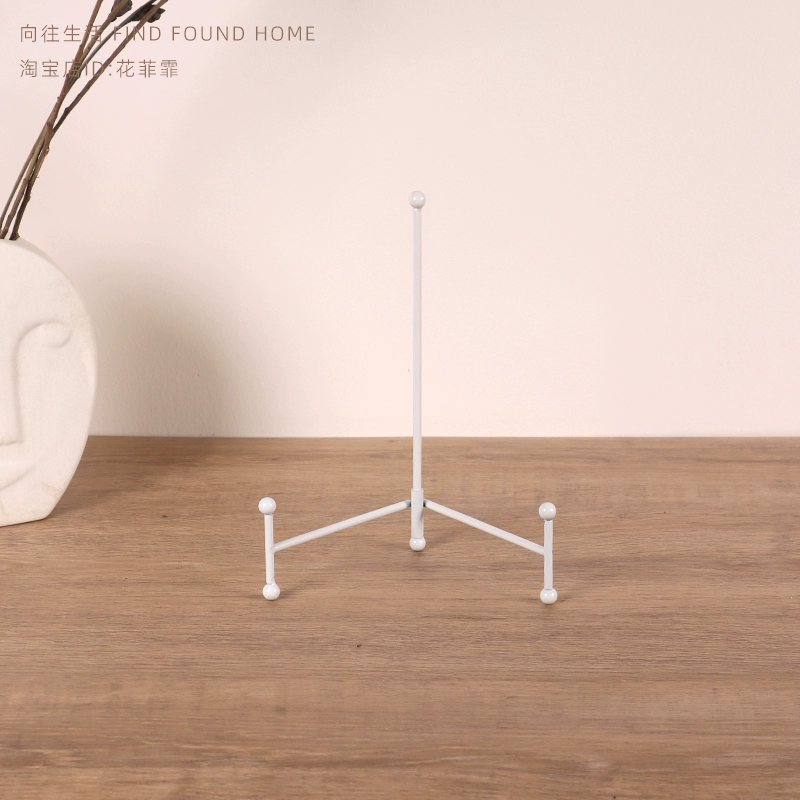 Original simplicity porcelain plate clock clock bracket trimming frame phase frame bracket plate square plate sitting shelf display rack