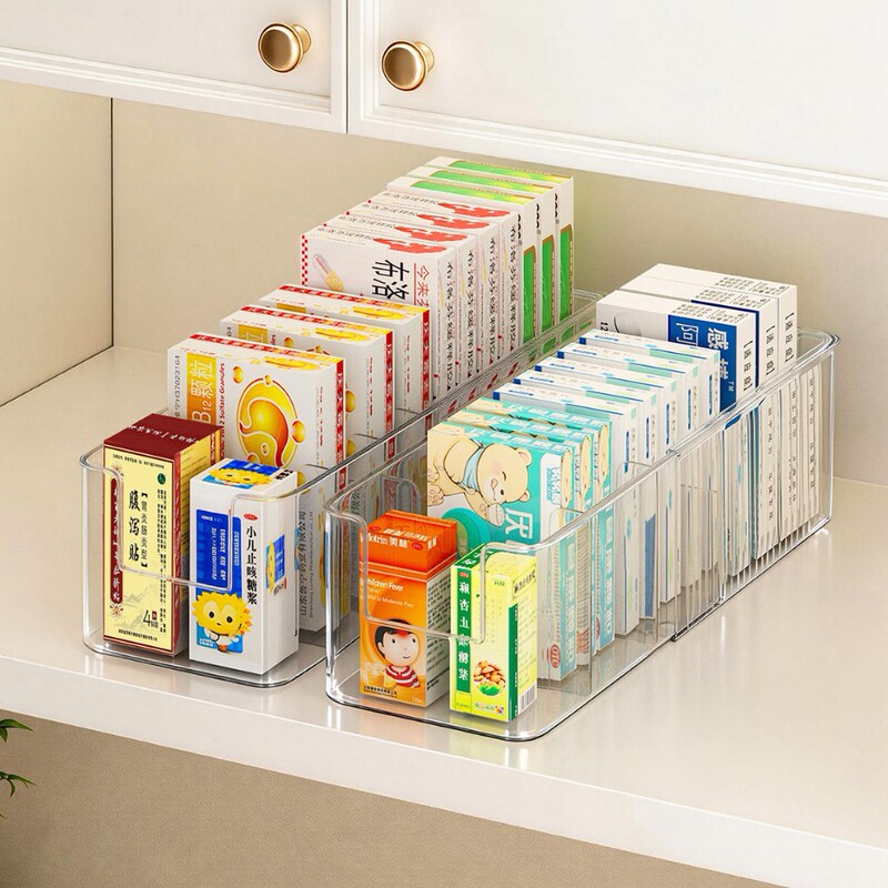 Medicine Storage Box, Medicine Cabinet, Compartmentalized Medical Box, Home Treatment, Infusion, First Aid Medicine Box, Retractable Medicine Storage Rack Medicine Storage Box, Medicine Cabinet, Compartmentalized Medical Box, Home Treatment, Infusion, First Aid Medicine Box, Retractable Medicine Storage Rack