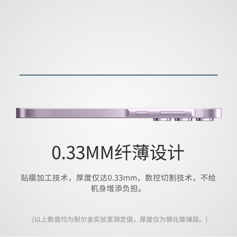 Nillkin es adecuado para la película del teléfono móvil Samsung Galaxy A55 5G que cubre completamente la película de vidrio templado a prueba de explosiones transfronteriza