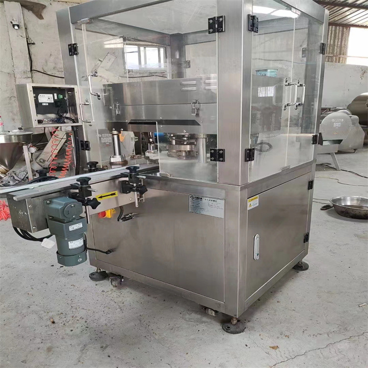 二手易拉罐封口机 马口铁真空封罐机 罐头封口 意达设备