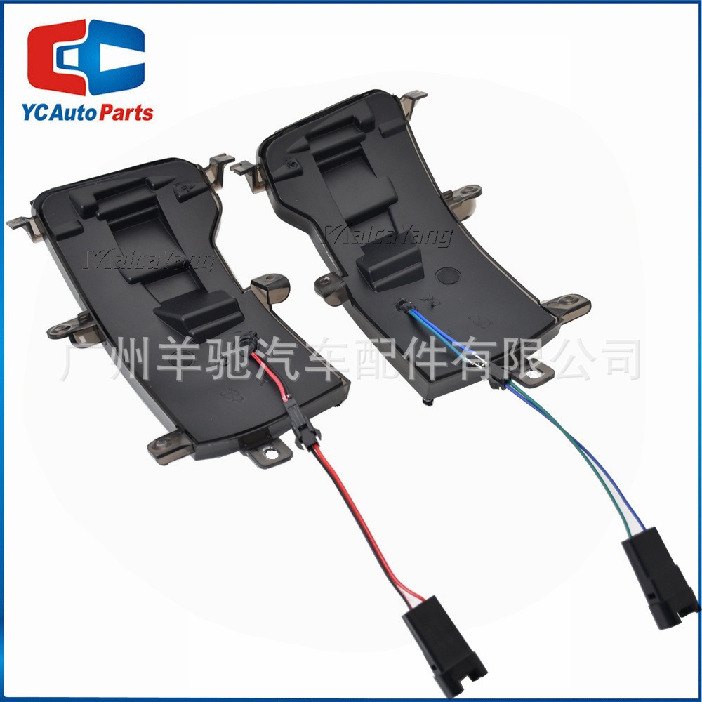 Aplicable a Nissan Toole Infinity QX56 Z62 QX80 espejo retrovisor luz de dirección LED luz de corriente