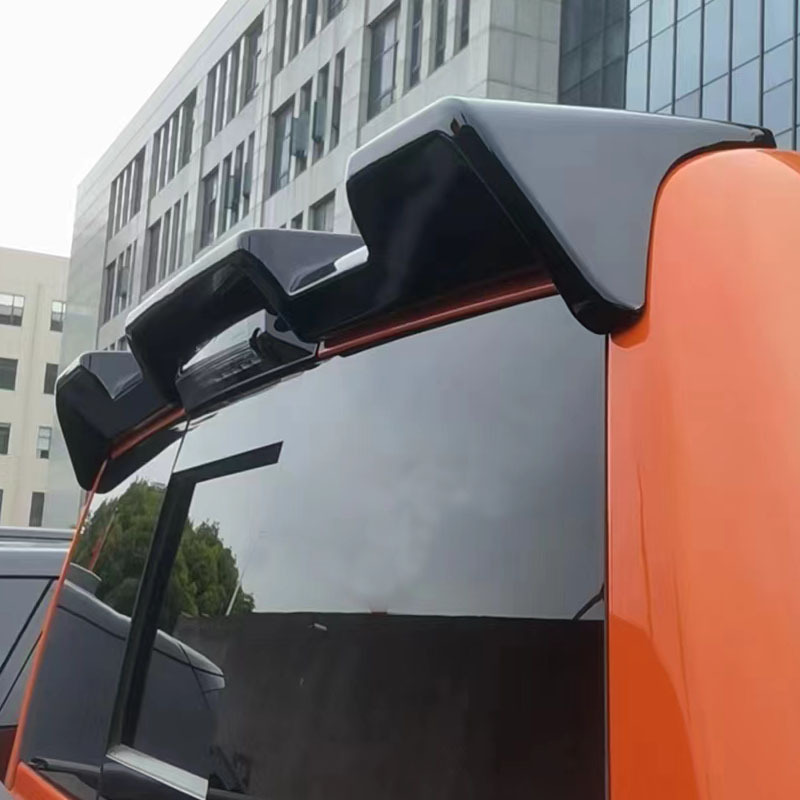 Applicable to 20-23 Dodge Ram Tail 22-23 Tyrannosaurus Rex TRX Carbon Fiber Pattern Roof Wing Appearance Fixed Wind Wing