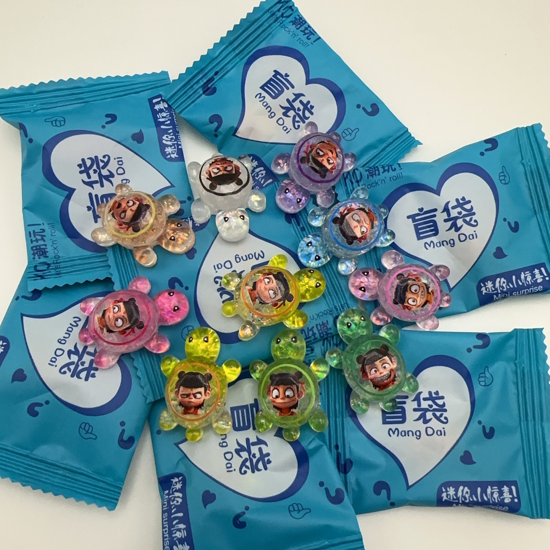 네자거북이 3.2cm 블라인드백 혼합모