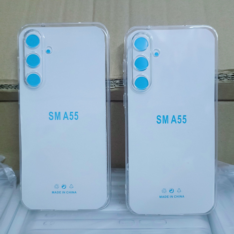 1.5mm high permeability for SAM Samsung A05S anti-fall mobile phone case HD transparent TPU fine hole anti-fall protective case 1.5mm high permeability for SAM Samsung A05S anti-fall mobile phone case HD transparent TPU fine hole anti-fall protective case