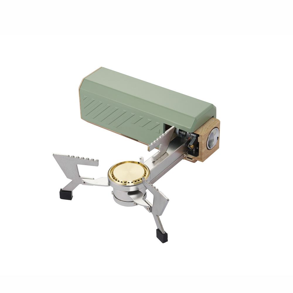 Estufa de gas plegable integrada para exteriores, para uso doméstico, con tanque de gas, fabricante, venta al por mayor, estufa de gas portátil