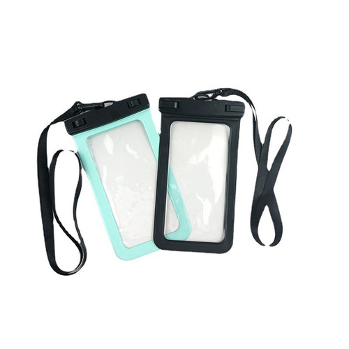 Outdoor sports mobile phone case with touch screen PVC mobile phone takeaway bathing hot spring mobile phone universal waterproof bag wholesale