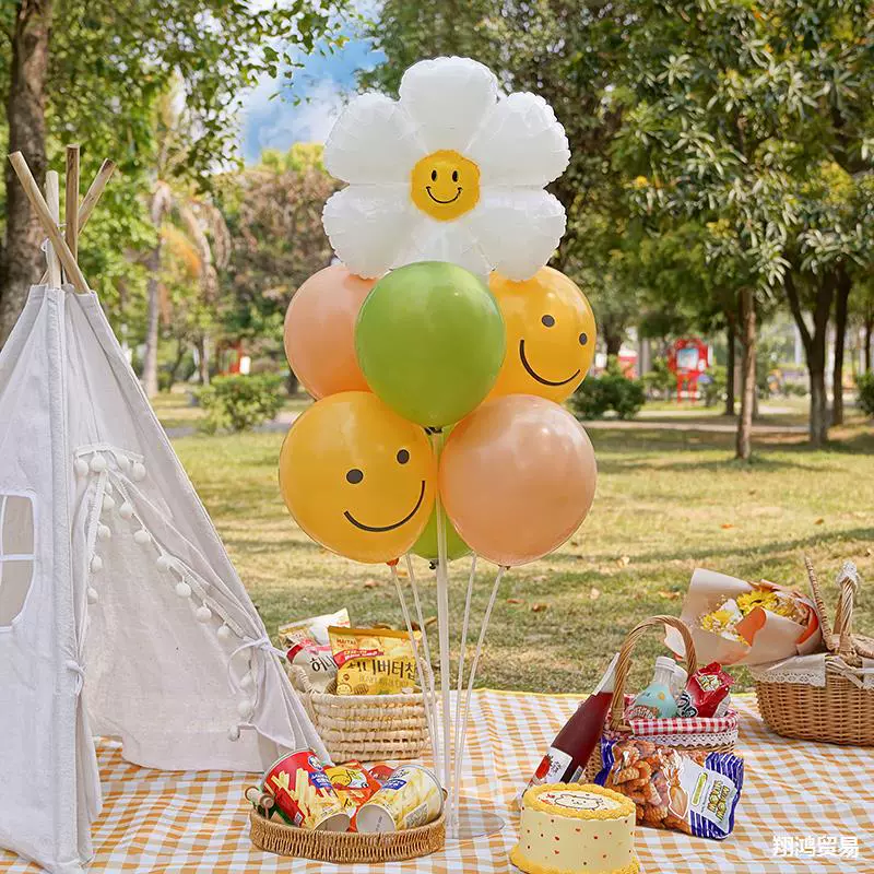 Воздушный шар для пикника на день рождения декоративный стол